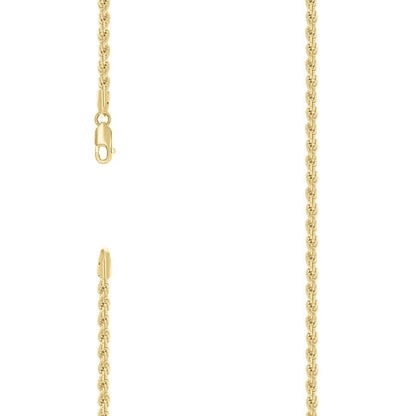 925 Silver Solid Rope Chain 3.5mm