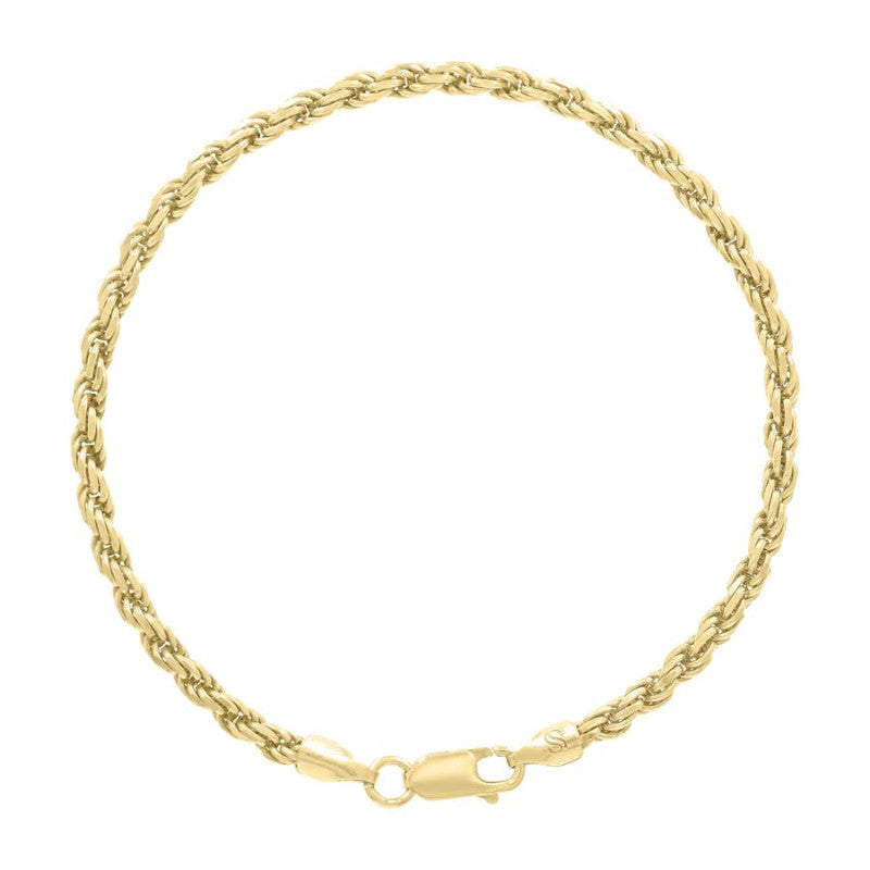 925 Silver Solid Rope Chain 3.5mm