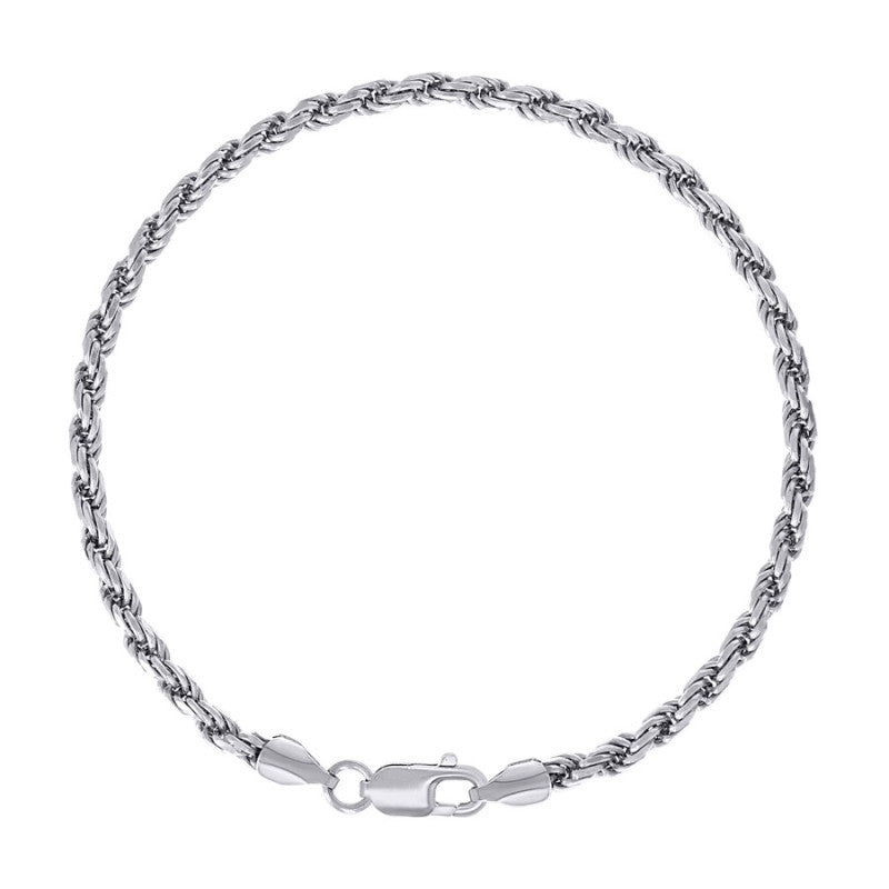925 Silver Solid Rope Chain 3.5mm