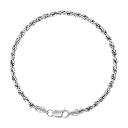925 Silver Solid Rope Chain 3.5mm