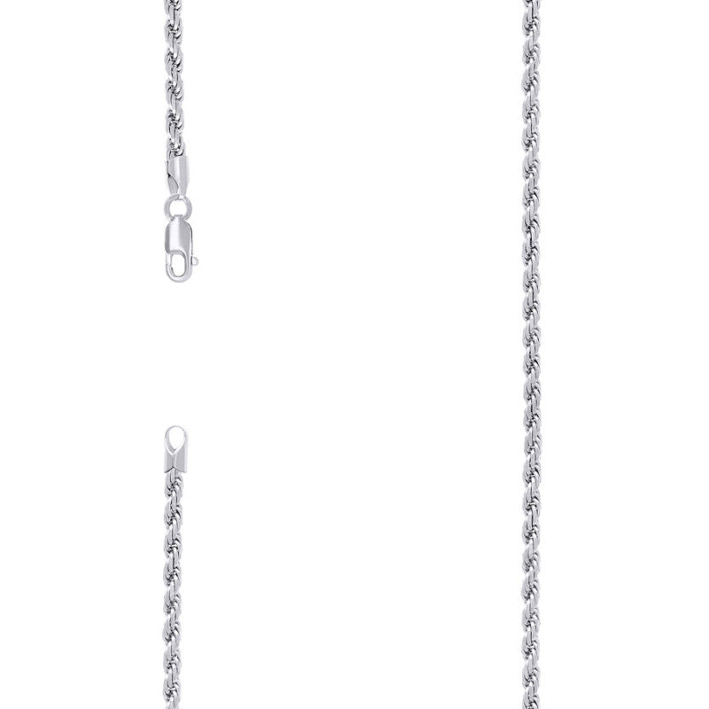 925 Silver Solid Rope Chain 3.5mm