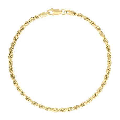 925 Silver Solid Rope Chain 3mm