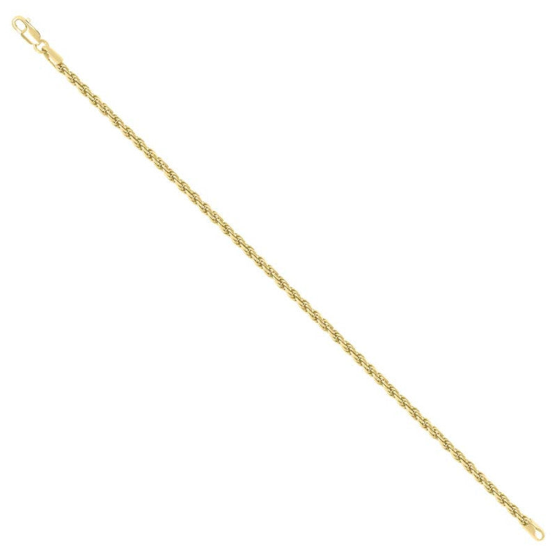 925 Silver Solid Rope Chain 3mm