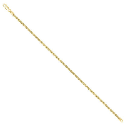 925 Silver Solid Rope Chain 3mm