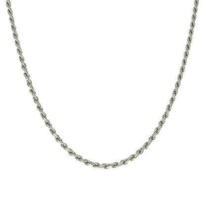 925 Silver Solid Rope Chain 3mm