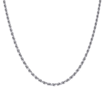 925 Silver Solid Rope Chain 3mm