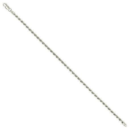 925 Silver Solid Rope Chain 3mm