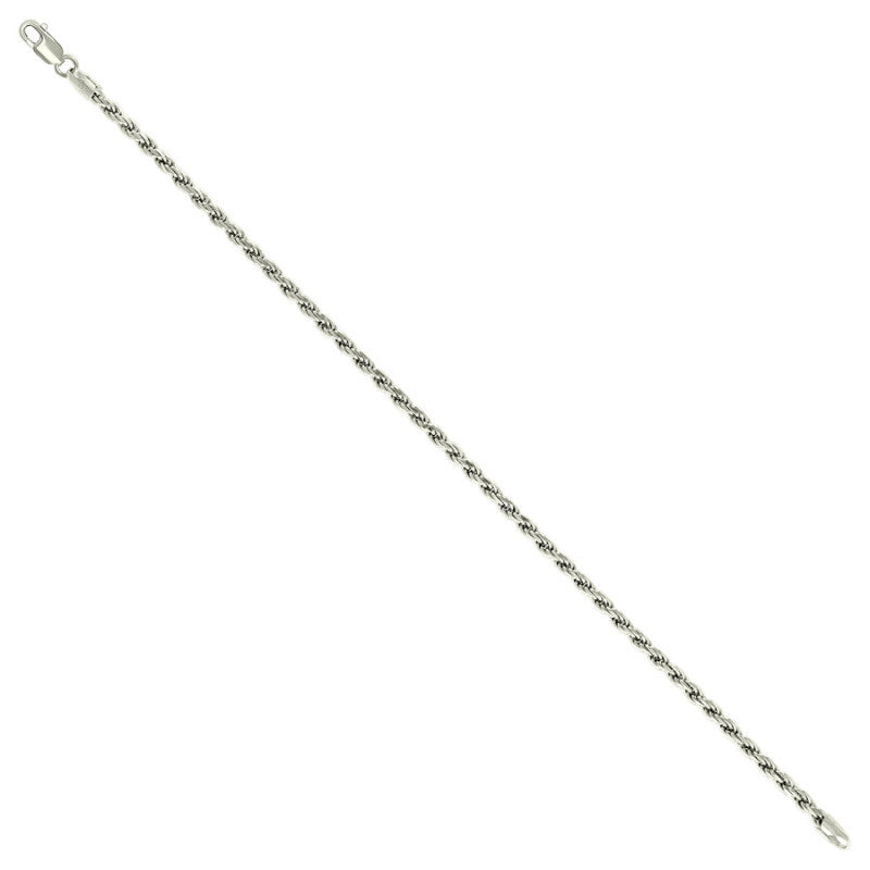 925 Silver Solid Rope Chain 3mm