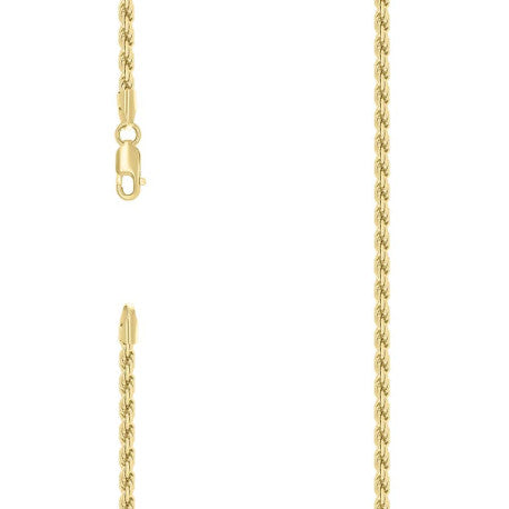925 Silver Solid Rope Chain 3mm