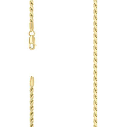 925 Silver Solid Rope Chain 3mm
