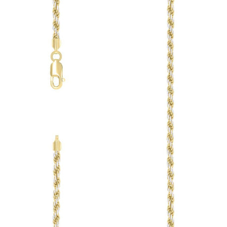 925 Silver Solid Rope Chain 3mm