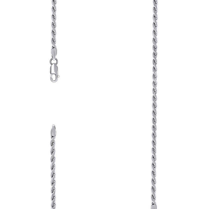 925 Silver Solid Rope Chain 3mm