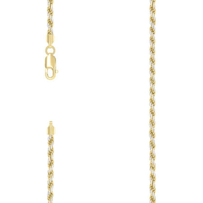 925 Silver Solid Rope Chain 3mm