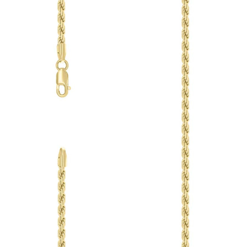 925 Silver Solid Rope Chain 3mm