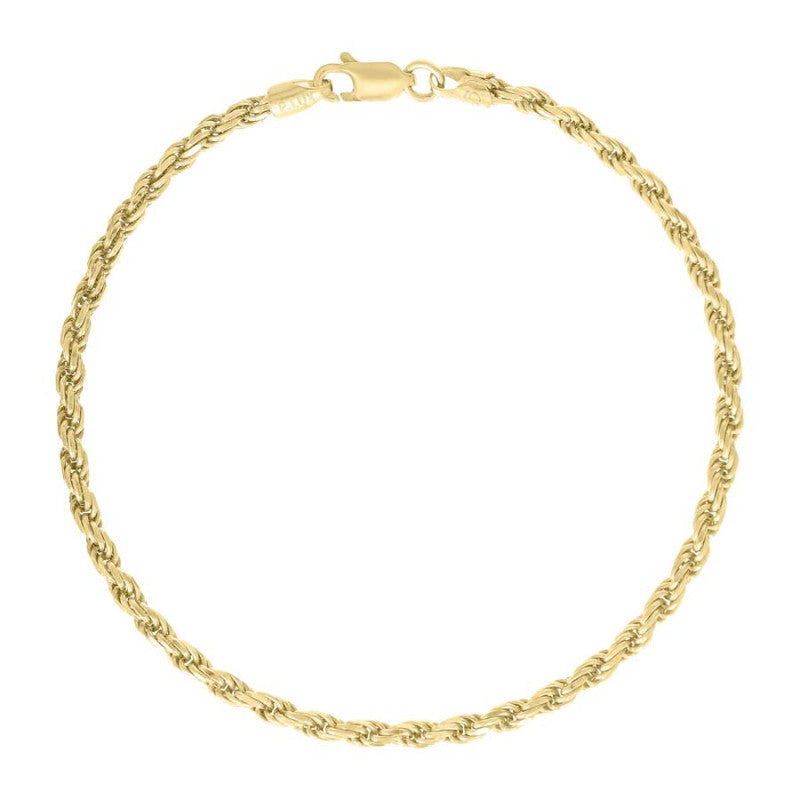 925 Silver Solid Rope Chain 3mm