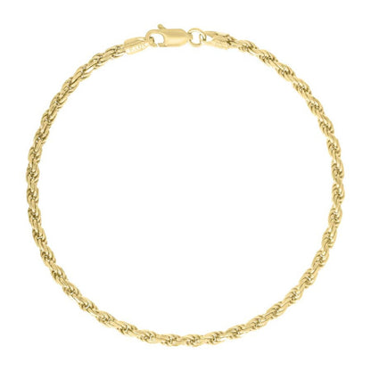 925 Silver Solid Rope Chain 3mm
