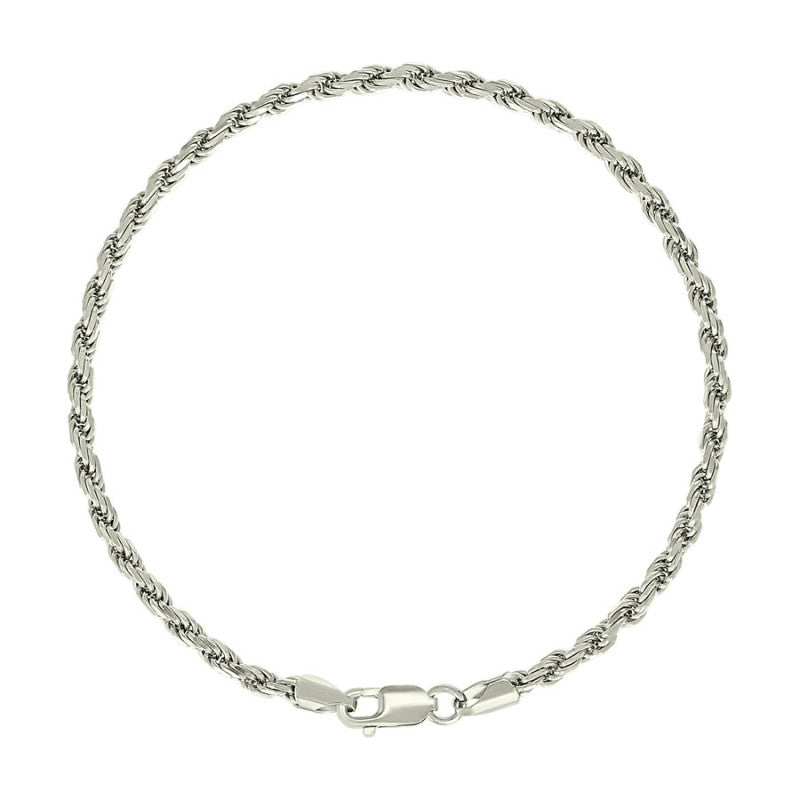 925 Silver Solid Rope Chain 3mm