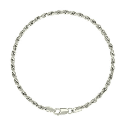 925 Silver Solid Rope Chain 3mm