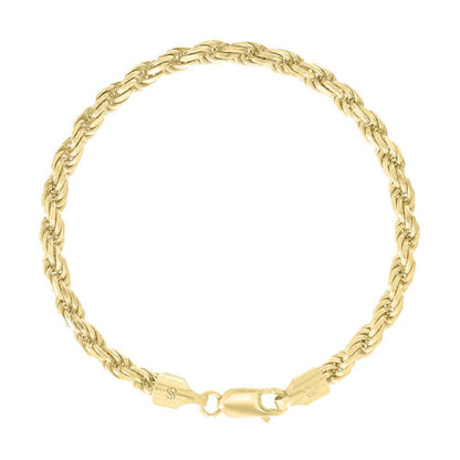 925 Silver Solid Rope Chain 4.5mm