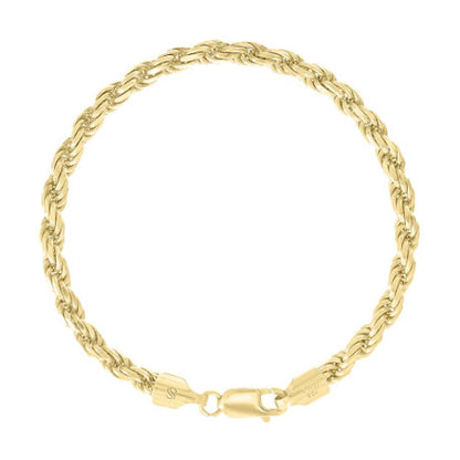 925 Silver Solid Rope Chain 4.5mm