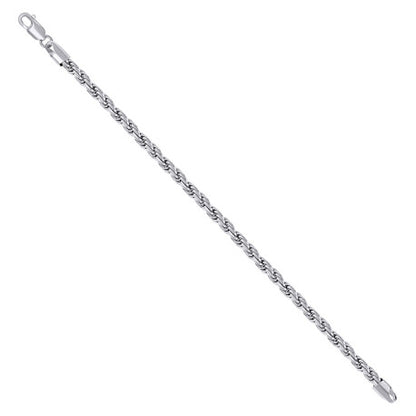925 Silver Solid Rope Chain 4.5mm