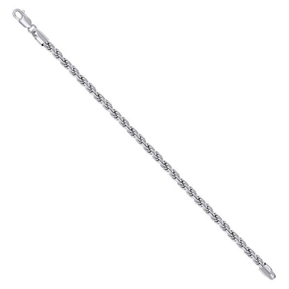 925 Silver Solid Rope Chain 4.5mm