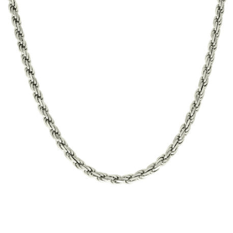 925 Silver Solid Rope Chain 4.5mm