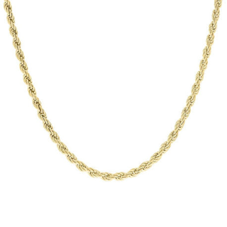 925 Silver Solid Rope Chain 4.5mm