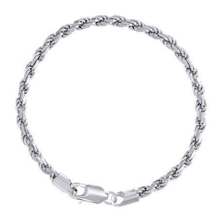 925 Silver Solid Rope Chain 4.5mm