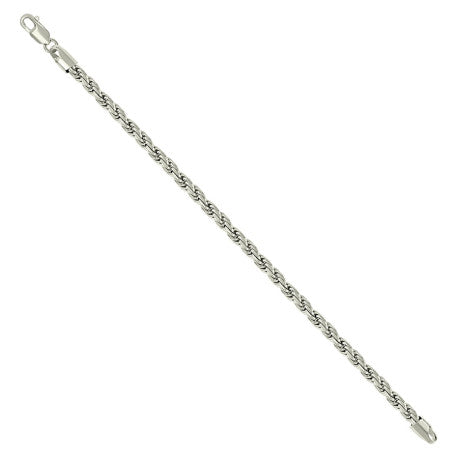 925 Silver Solid Rope Chain 4.5mm