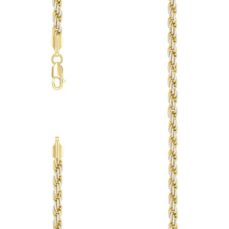 925 Silver Solid Rope Chain 4mm