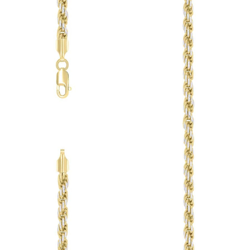 925 Silver Solid Rope Chain 4mm