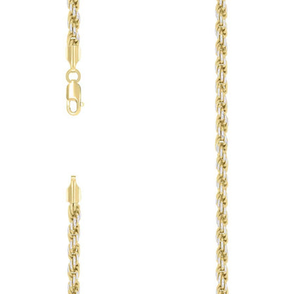 925 Silver Solid Rope Chain 4mm
