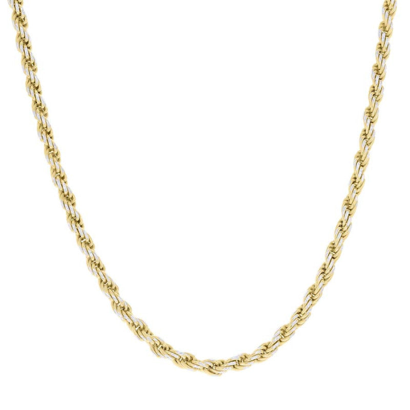 925 Silver Solid Rope Chain 4mm