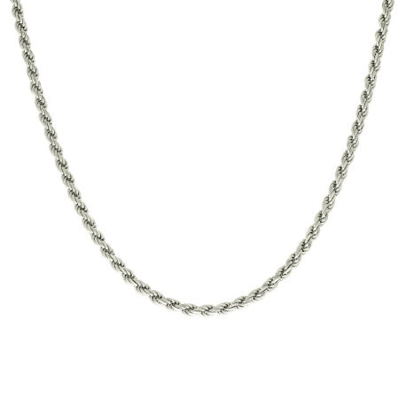 925 Silver Solid Rope Chain 4mm