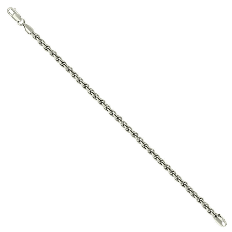 925 Silver Solid Rope Chain 4mm