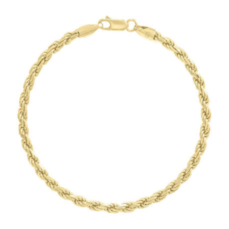 925 Silver Solid Rope Chain 4mm