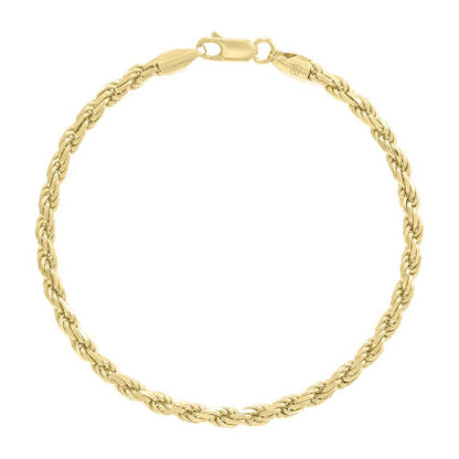 925 Silver Solid Rope Chain 4mm