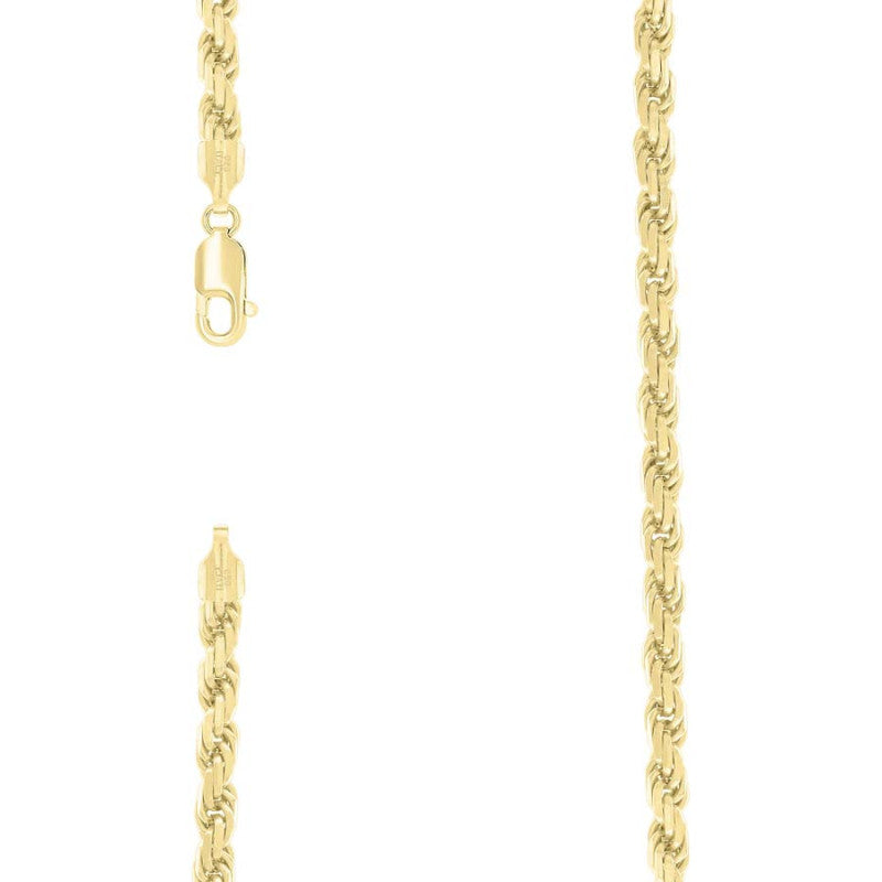 925 Silver Solid Rope Chain 5mm