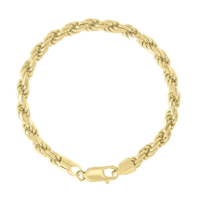 925 Silver Solid Rope Chain 5mm