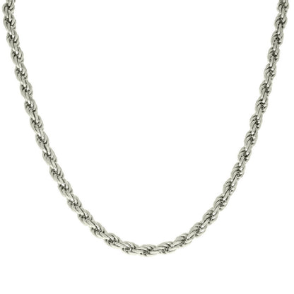 925 Silver Solid Rope Chain 5mm