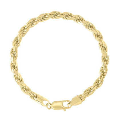 925 Silver Solid Rope Chain 5mm