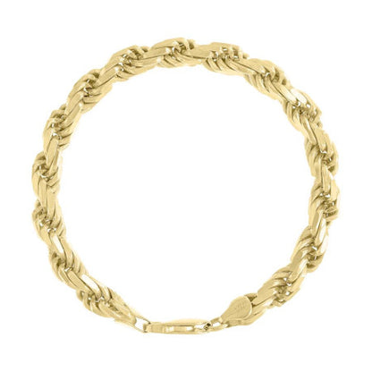 925 Silver Solid Rope Chain 7mm