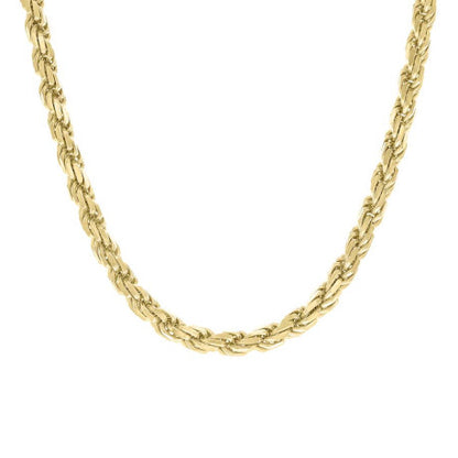 925 Silver Solid Rope Chain 7mm