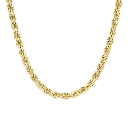 925 Silver Solid Rope Chain 7mm