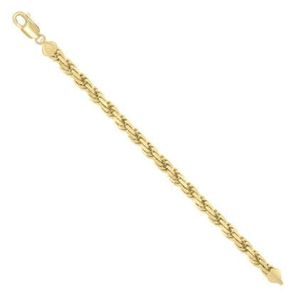 925 Silver Solid Rope Chain 7mm