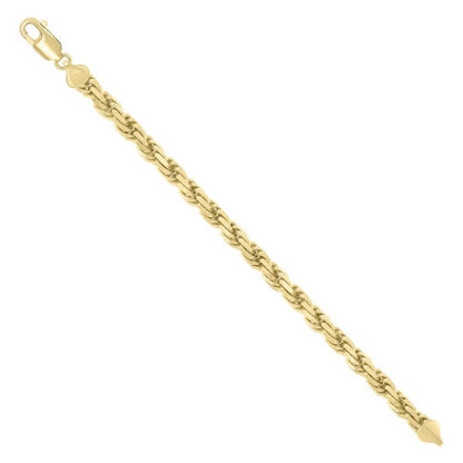 925 Silver Solid Rope Chain 7mm