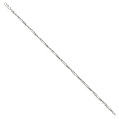 925 Silver Solid Super Flat Cuban Chain 3mm