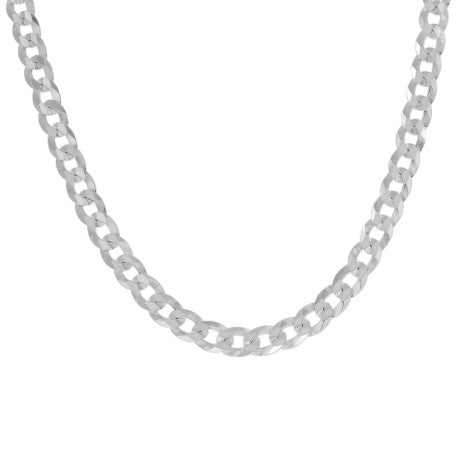 925 Silver Solid Super Flat Cuban Chain 4.7mm