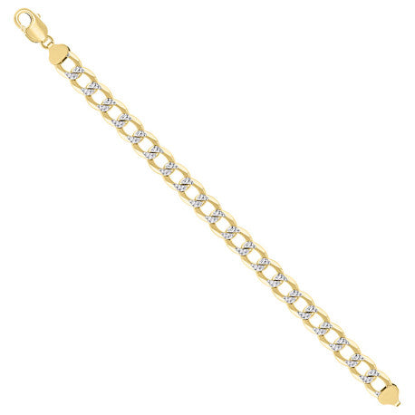 925 Silver Solid Super Flat Cuban Chain 10.5mm
